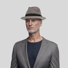 100% Wool Felt Felt Trilby Hat for Men & Women - hatsXcaps