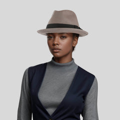 100% Wool Felt Felt Trilby Hat for Men & Women - hatsXcaps