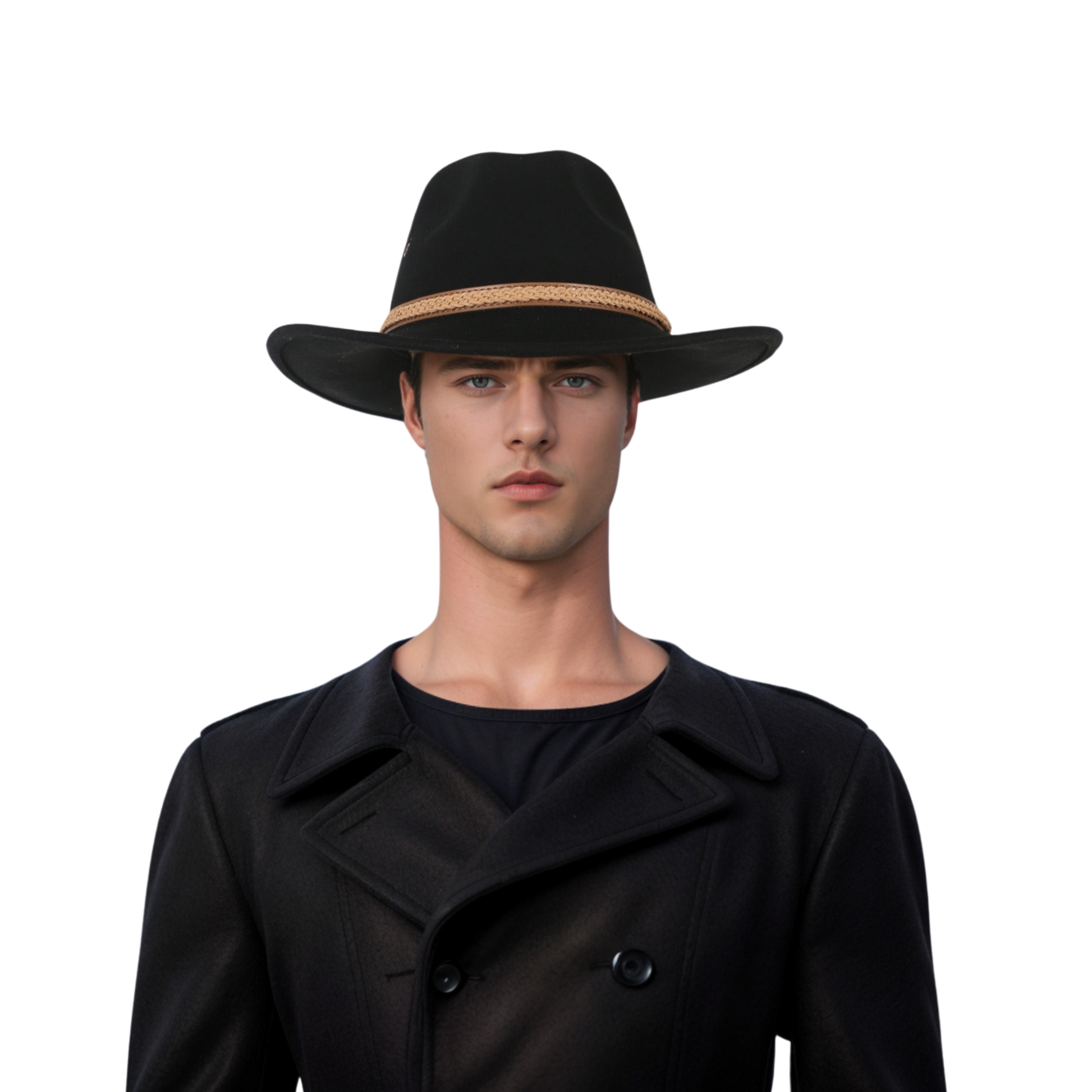 100% Pure Wool Cowboy Hats for Men & Women - hatsXcaps