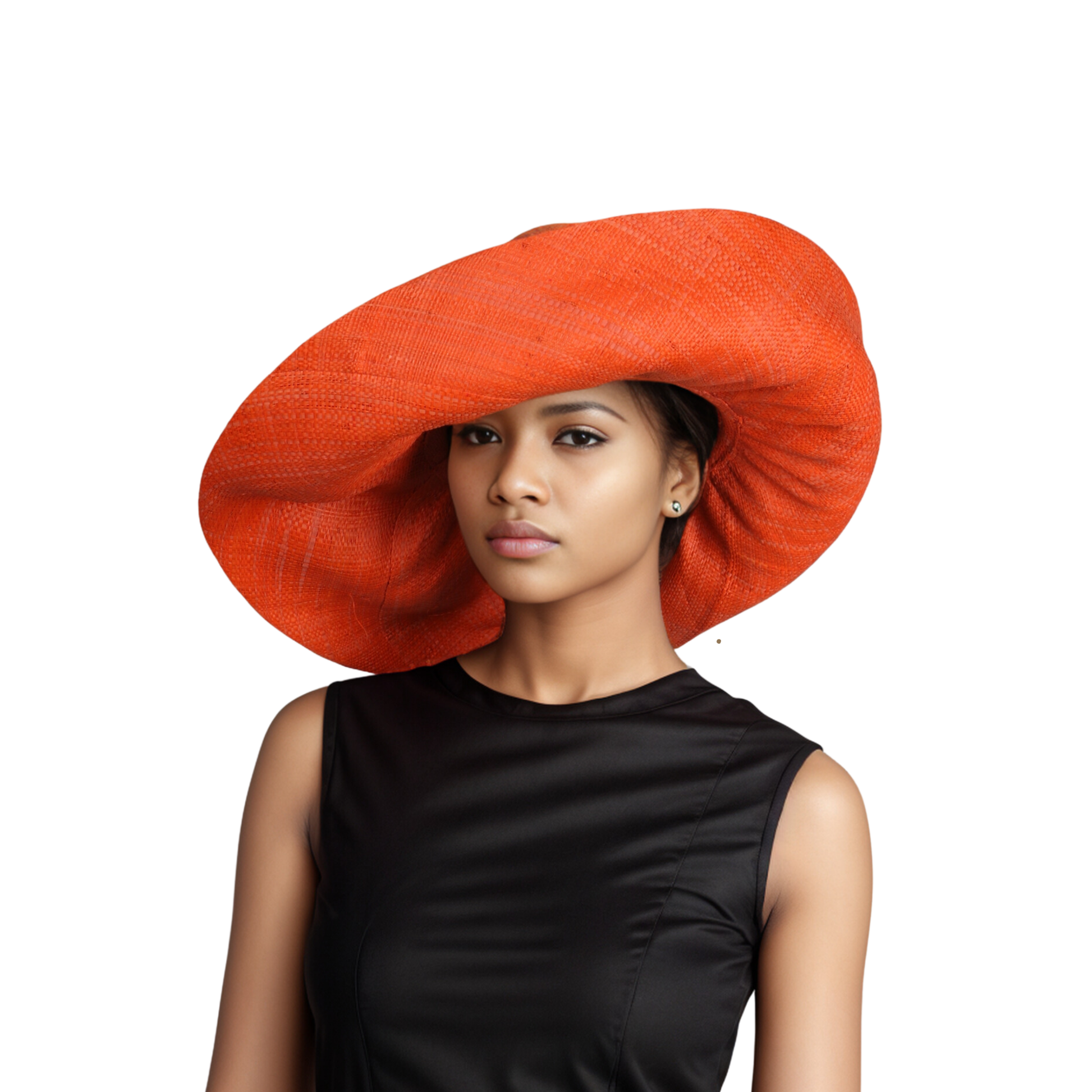 Women's Wide Brim Mimosa Sun Hat for Summer Beach - hatsXcaps