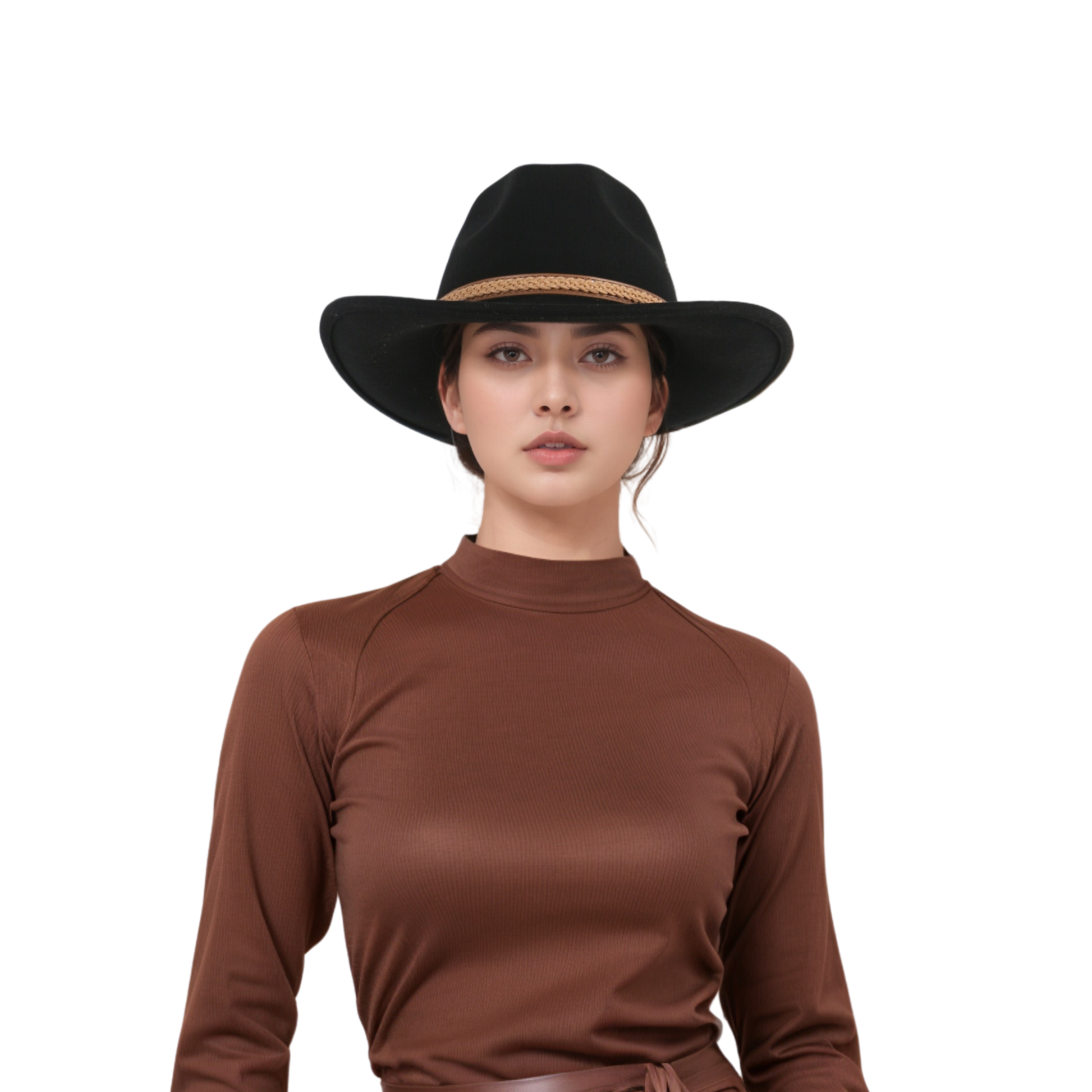 100% Pure Wool Cowboy Hats for Men & Women - hatsXcaps