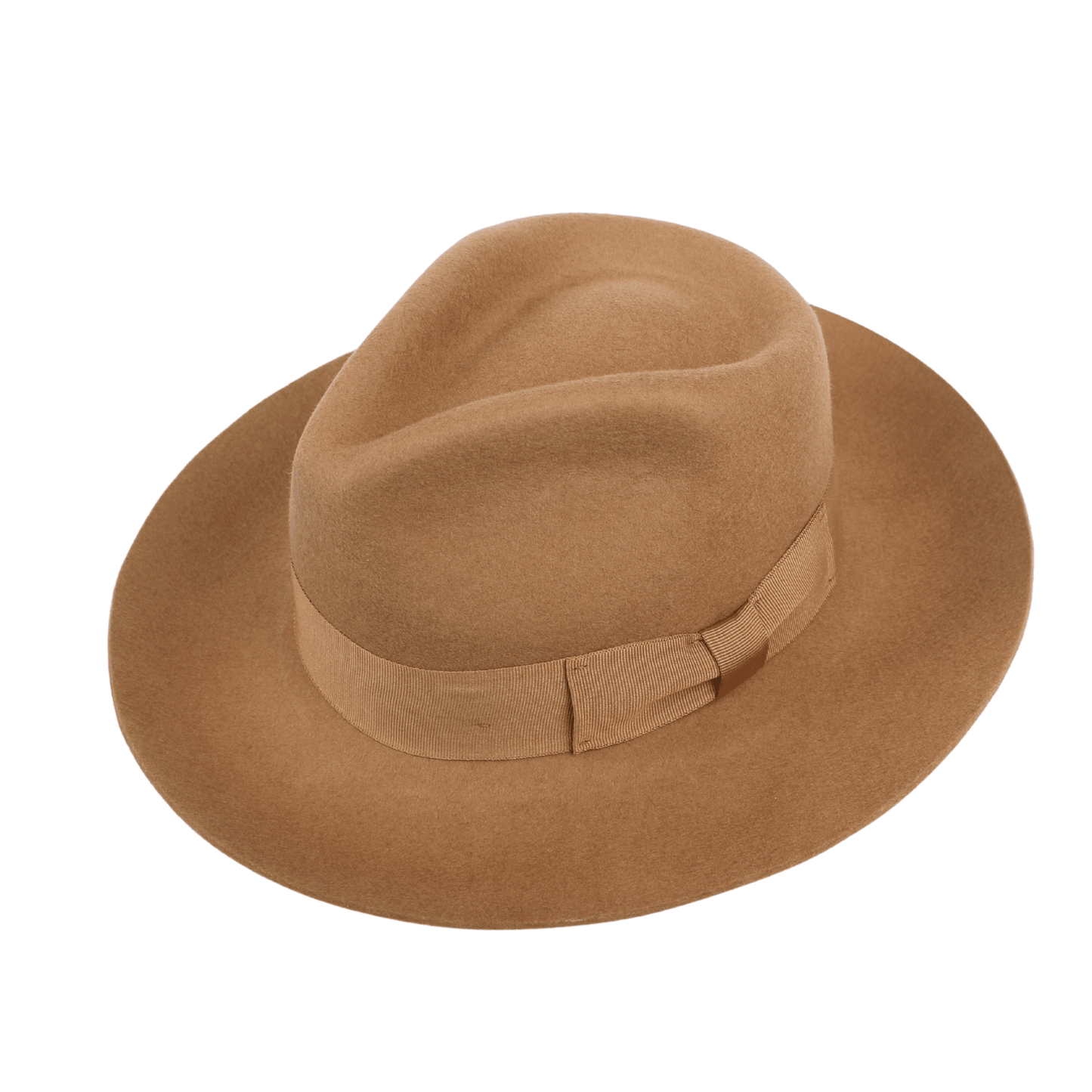 Handcrafted Wide Brim Trilby Fedora Hat for Men & Women - hatsXcaps