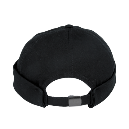 Adjustable Sailor Unisex Cotton Docker Brimless Hat - hatsXcaps