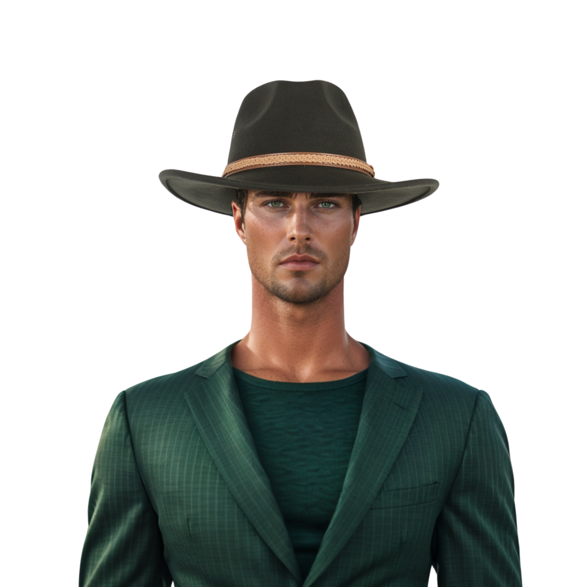 100% Pure Wool Cowboy Hats for Men & Women - hatsXcaps