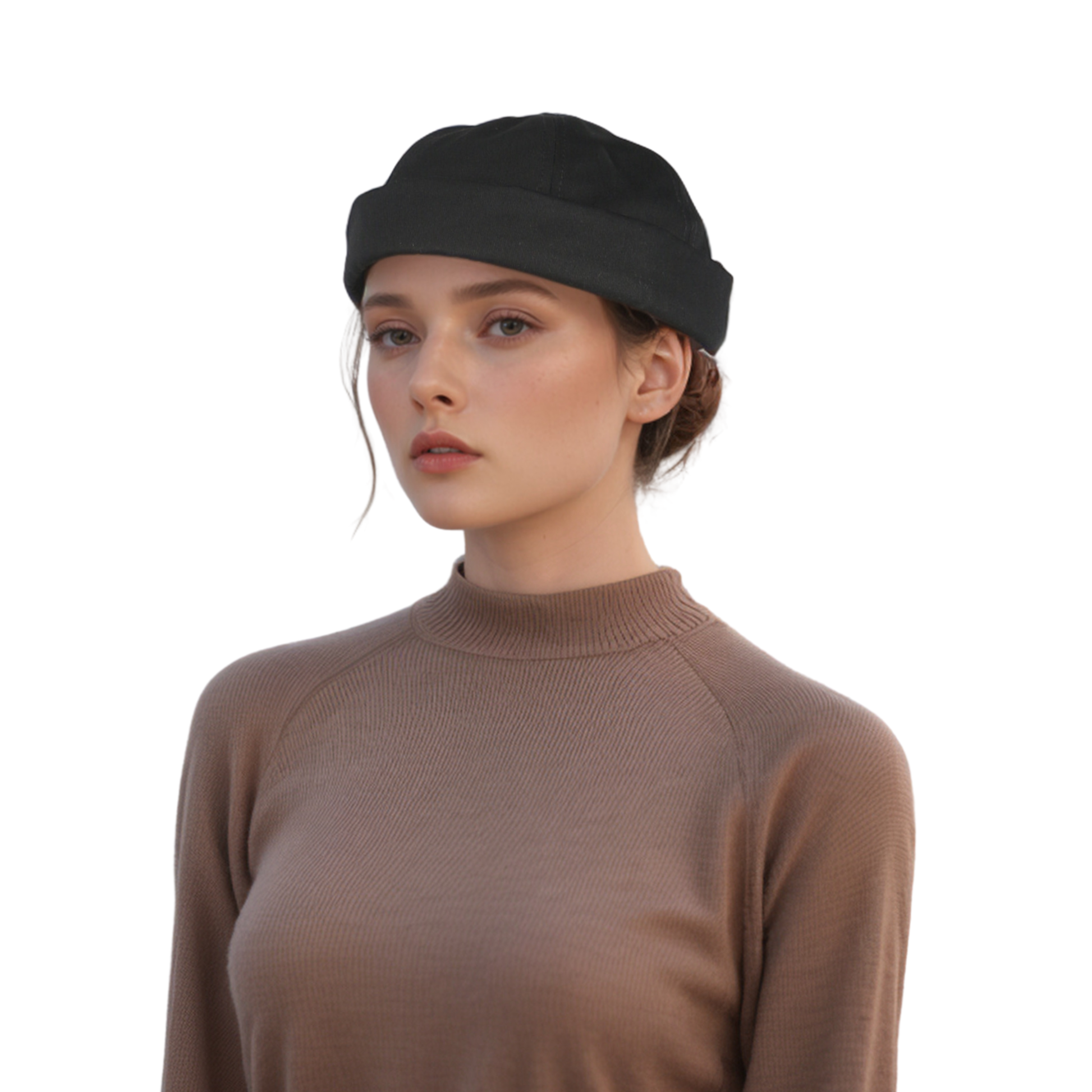 Adjustable Sailor Unisex Cotton Docker Brimless Hat - hatsXcaps