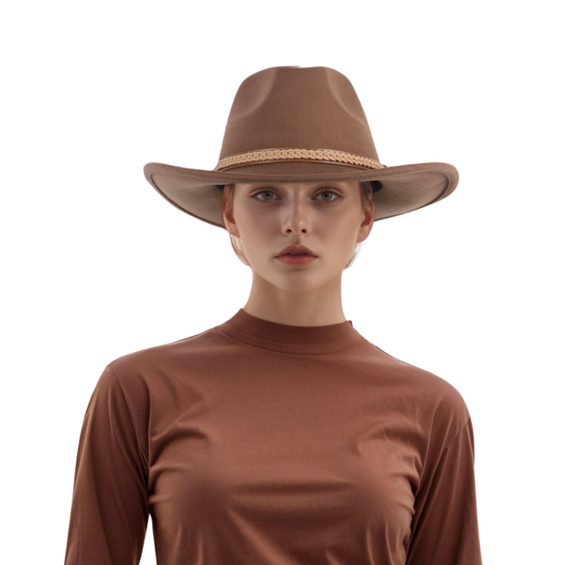 100% Pure Wool Cowboy Hats for Men & Women - hatsXcaps