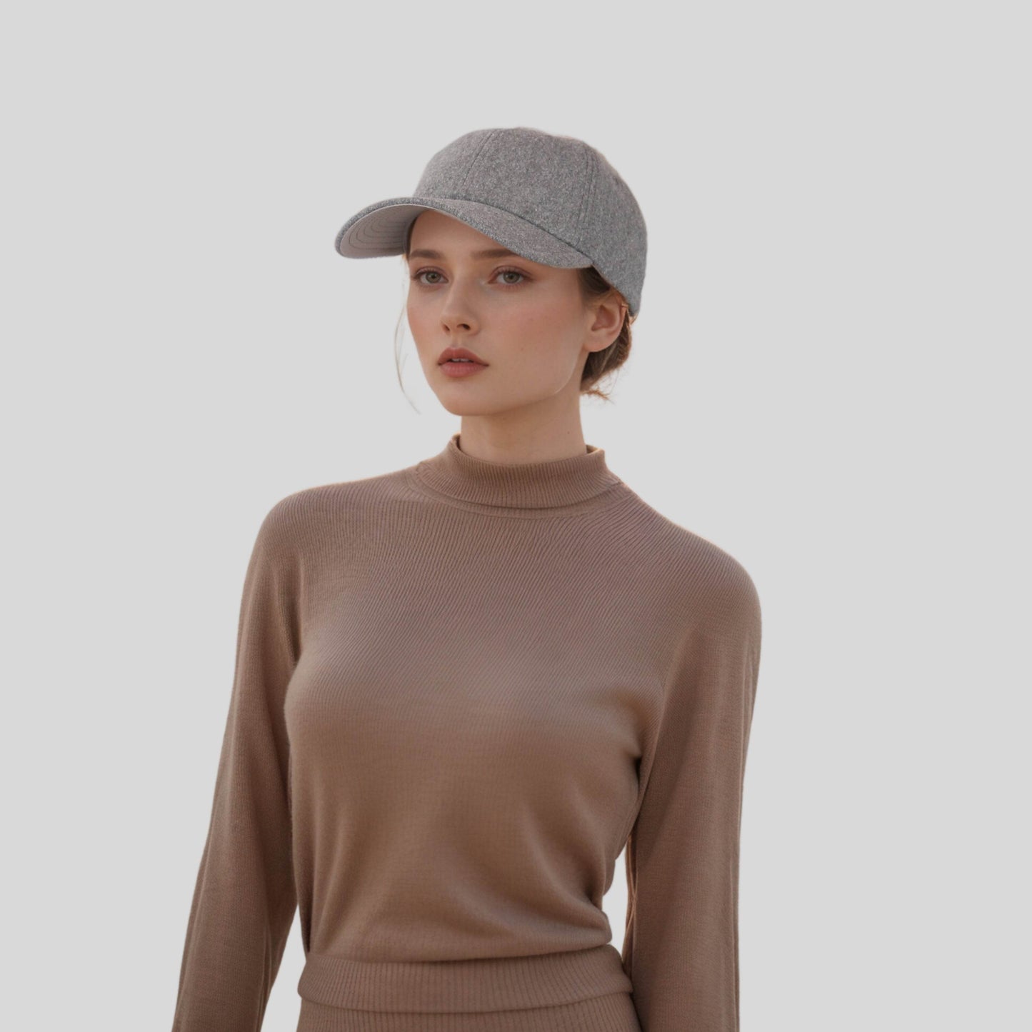Unisex Wool Baseball Cap, Outdoor Sun Protection Hats - hatsXcaps
