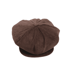 HatsXCaps Big Apple Corduroy Baker-boy's Cap in the United Kingdom now - hatsXcaps