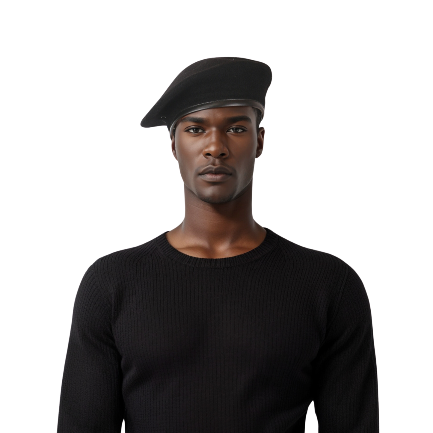 Classic Military Wool Beret for Men and Women