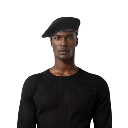 Classic Military Wool Beret for Men and Women