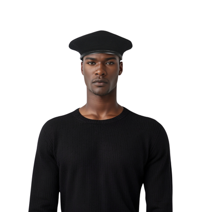 Classic Military Wool Beret for Men and Women