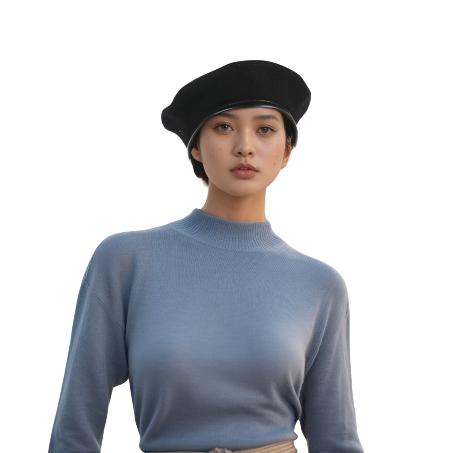 Classic Military Wool Beret for Men and Women
