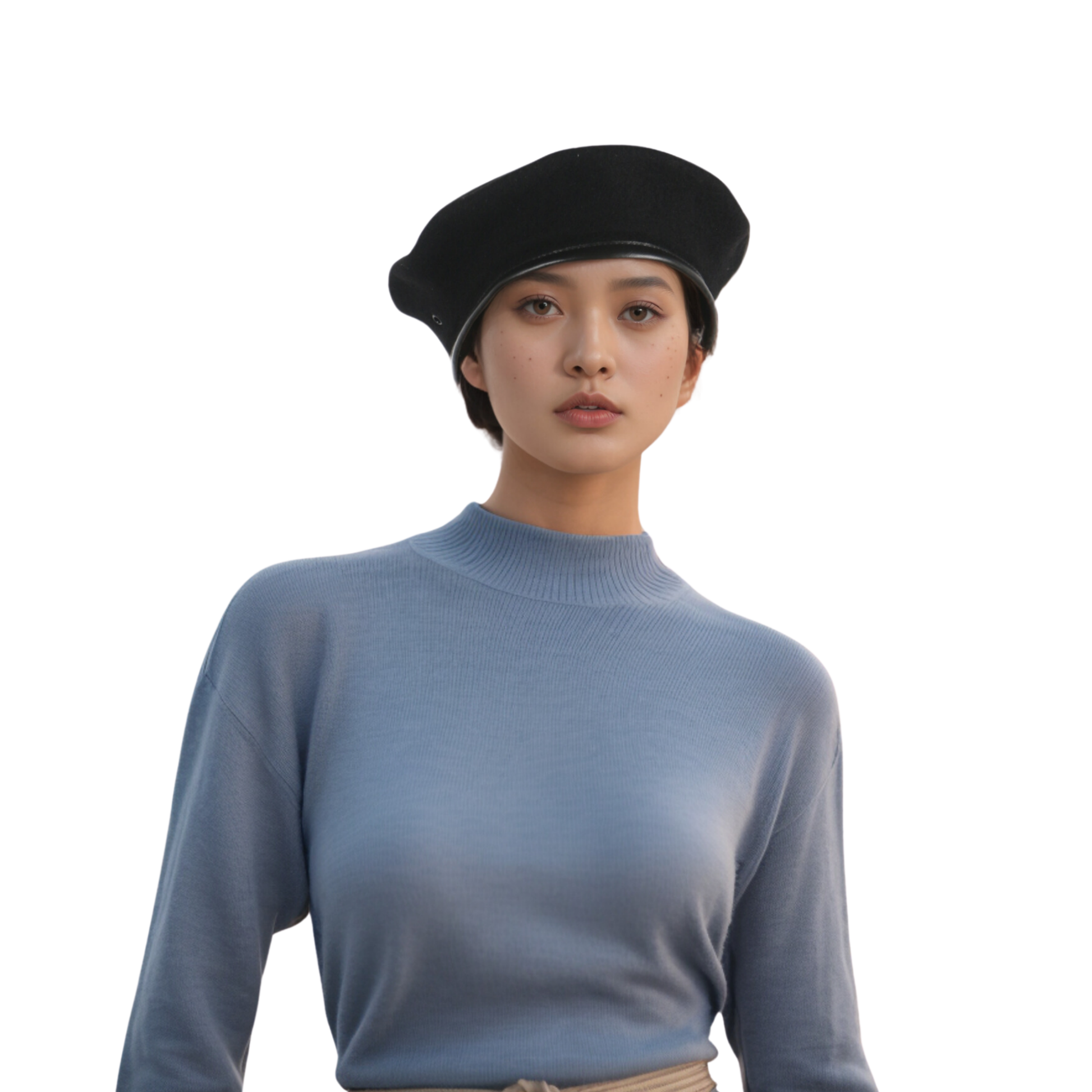 Classic Military Wool Beret for Men and Women