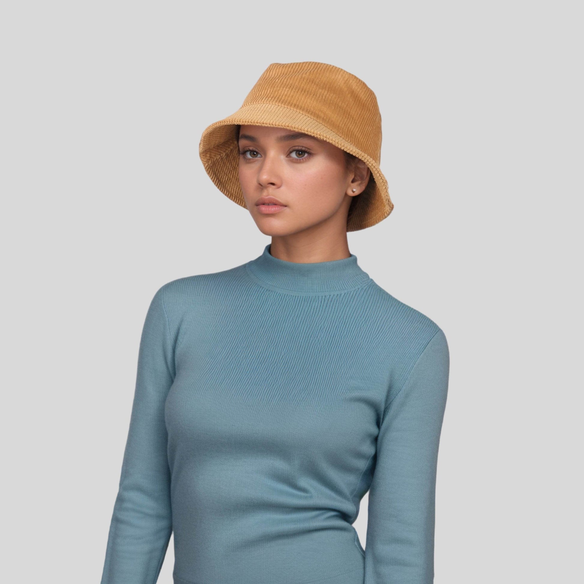 Corduroy Bucket Hat – Unisex Foldable Sun Hats - hatsXcaps