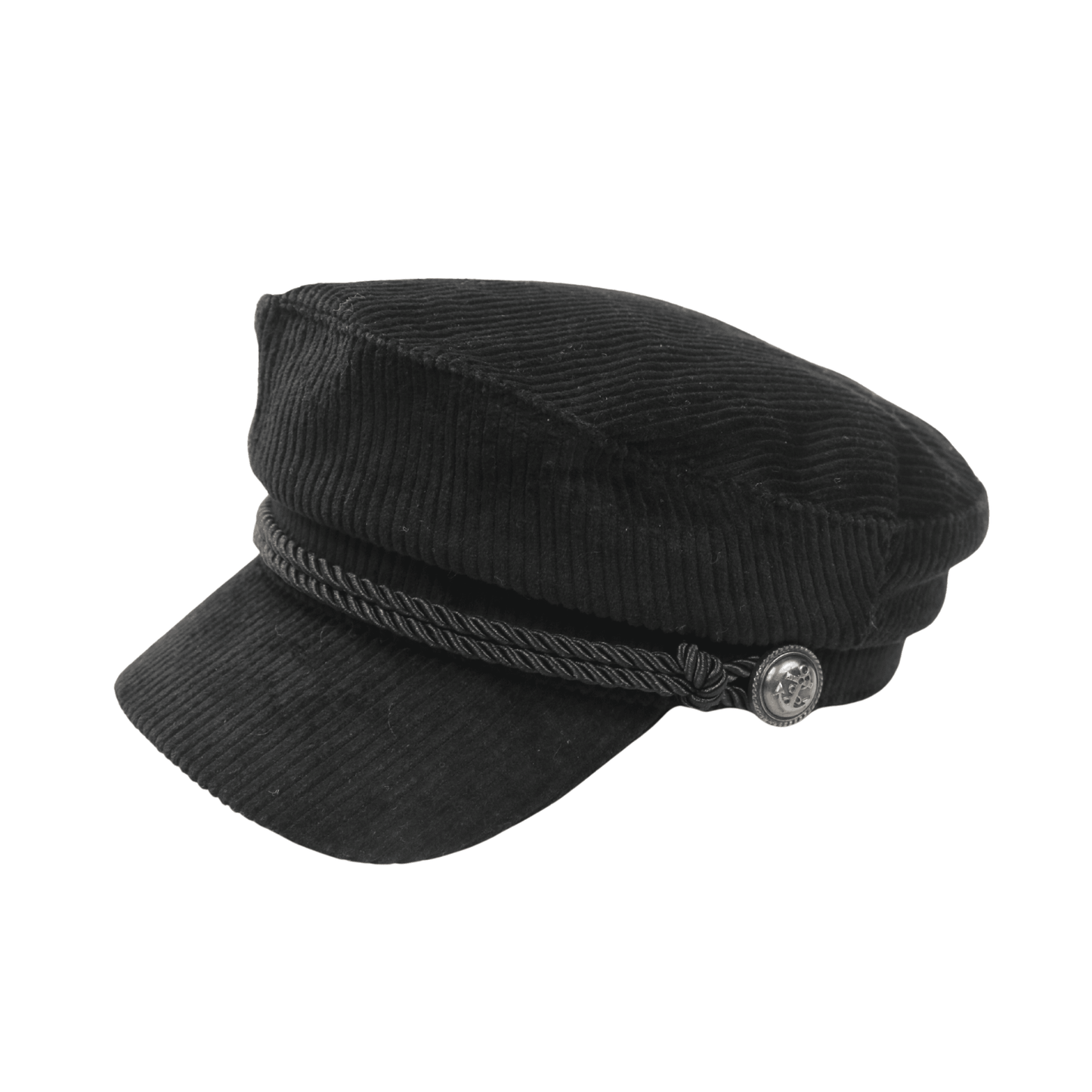 Women Cotton Fiddler Cap with Rope Band Classic Design with Chic Twist - hatsXcaps