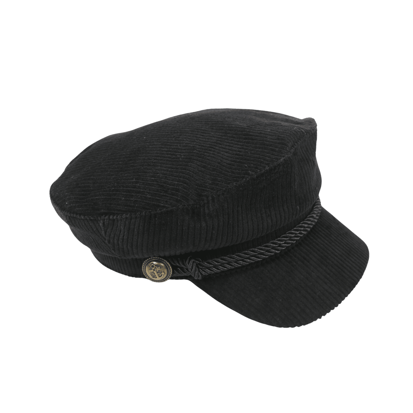 Women Cotton Fiddler Cap with Rope Band Classic Design with Chic Twist - hatsXcaps