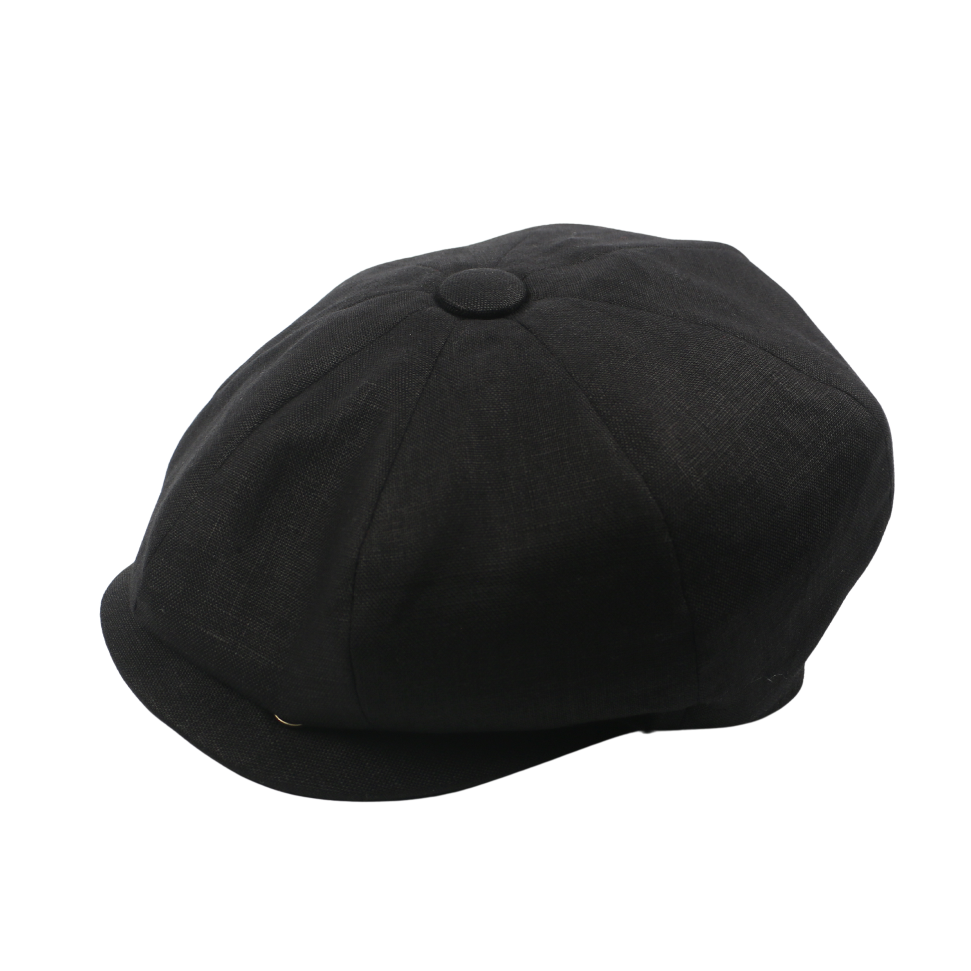 Newsboy Caps 100% Linen Plain Baker Boy Men's Flat Cap - hatsXcaps