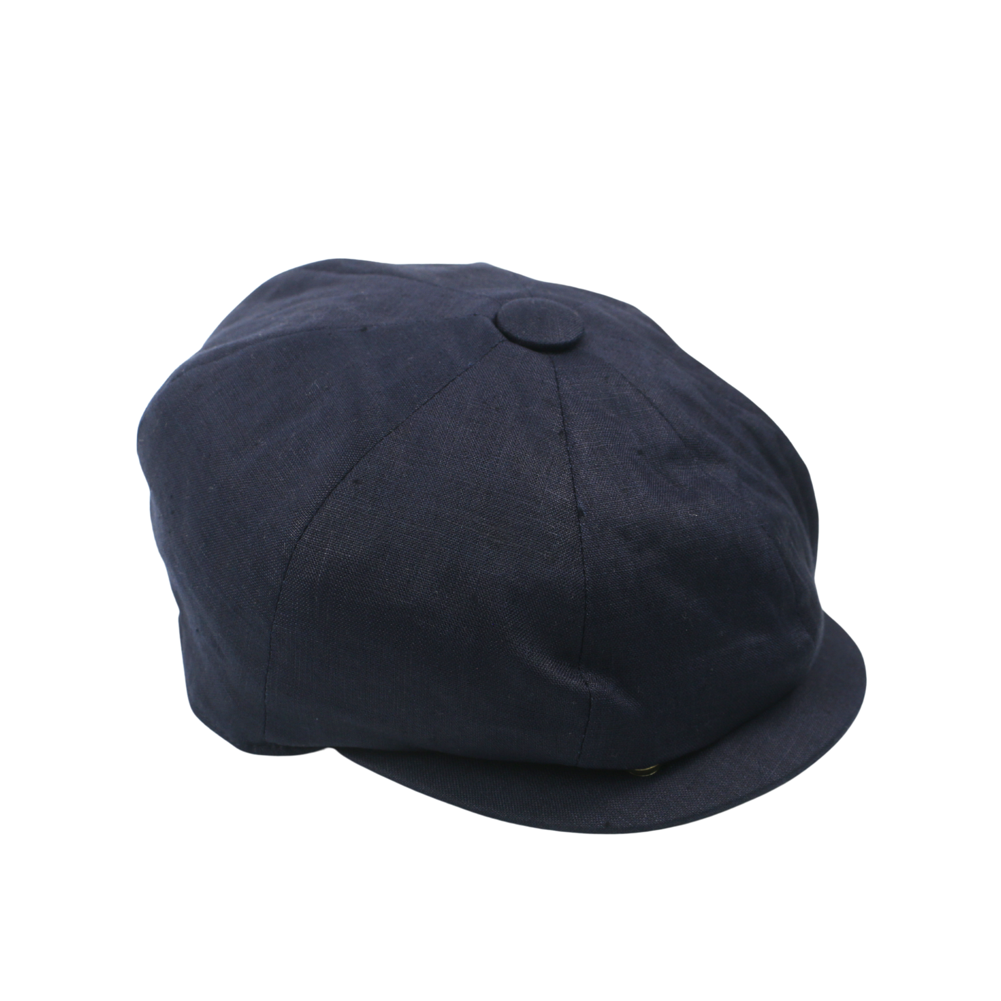 Newsboy Caps 100% Linen Plain Baker Boy Men's Flat Cap - hatsXcaps