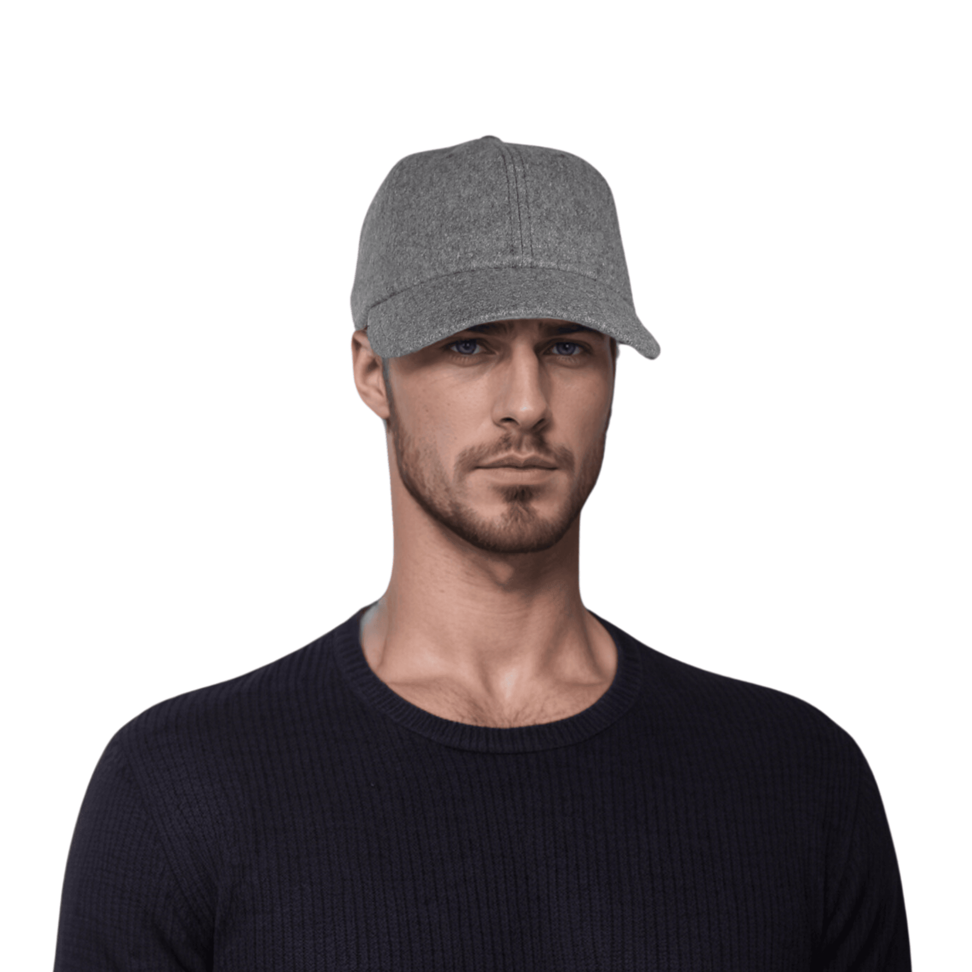 Unisex Wool Baseball Cap, Outdoor Sun Protection Hats - hatsXcaps